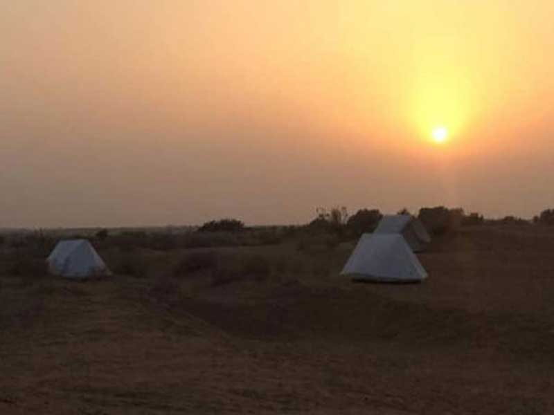 Jaisalmer Desert Camp and tent